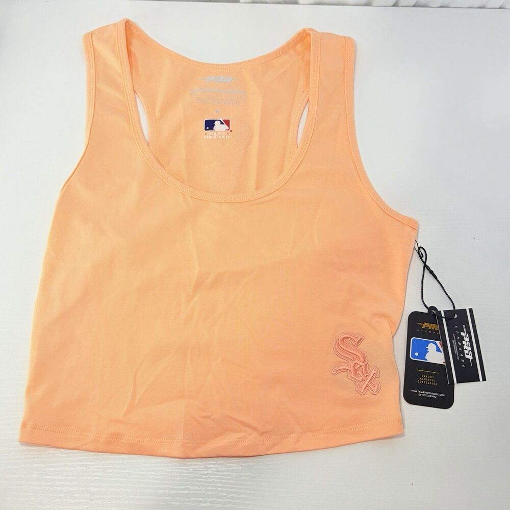 NWT Pro Standard Chicago White Sox Orange Tank Top Women’s Medium Embroidered